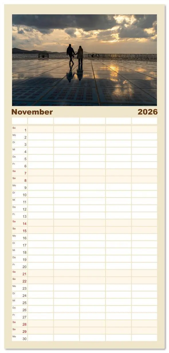 Bild: 9783516608502 | Familienplaner 2026 - Kroatien - Zadar mit 5 Spalten (Wandkalender,...