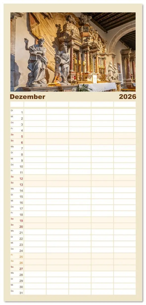 Bild: 9783516608502 | Familienplaner 2026 - Kroatien - Zadar mit 5 Spalten (Wandkalender,...