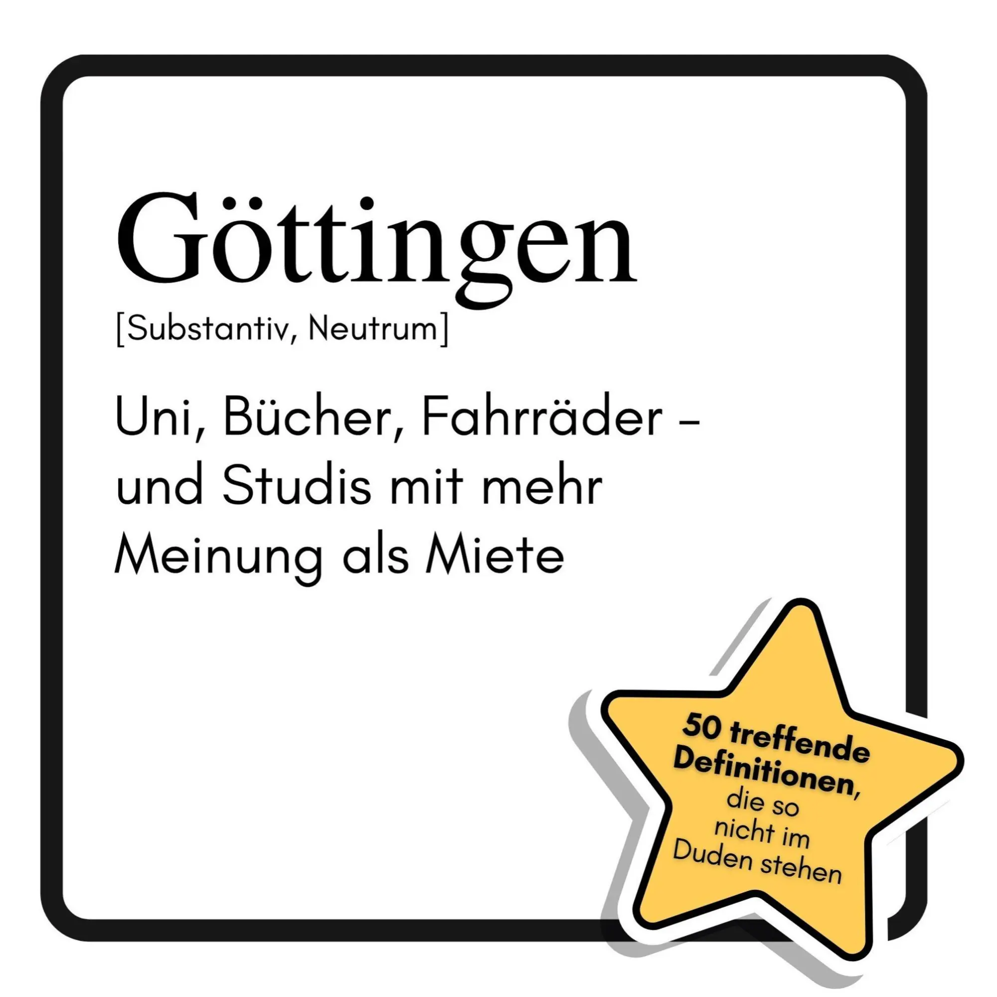 Cover: 9783695358502 | Göttingen | Lucas Krüger | Taschenbuch | 106 S. | Deutsch | 2025