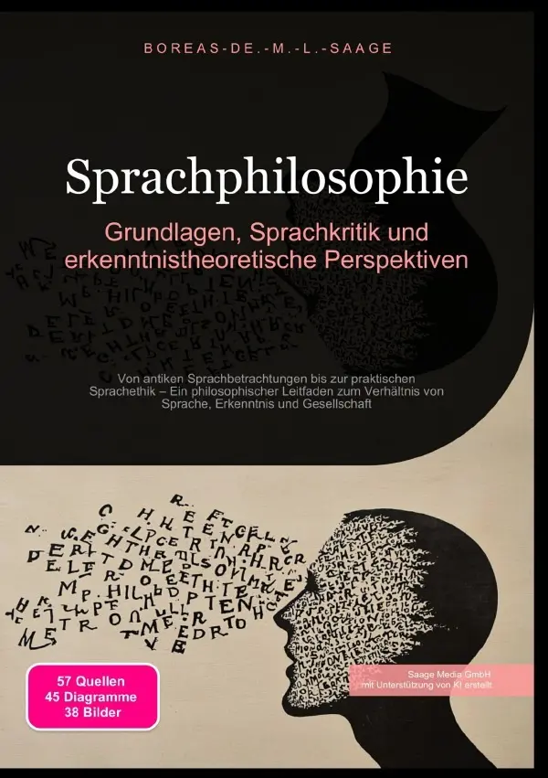 Cover: 9783819718502 | Sprachphilosophie: Grundlagen, Sprachkritik und...