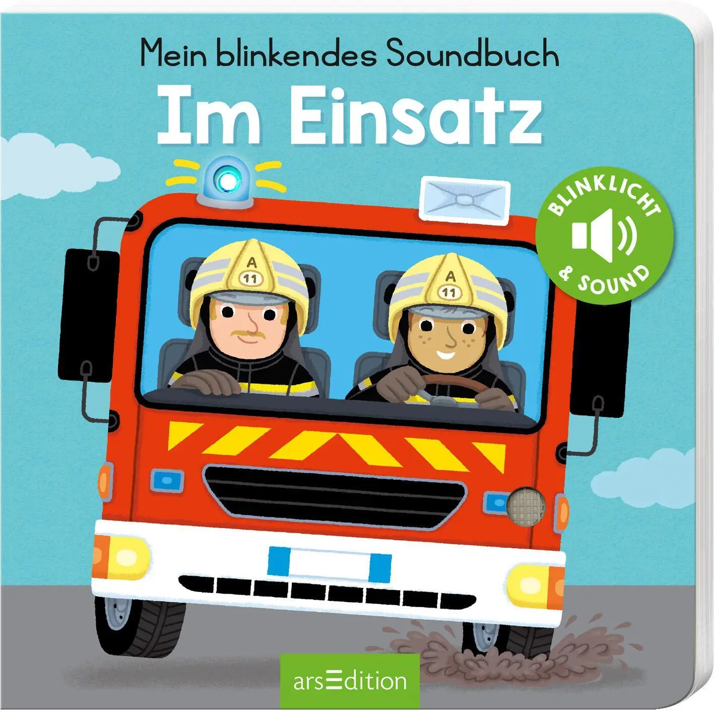 Cover: 9783845838502 | Mein blinkendes Soundbuch - Im Einsatz | Sound mit 1 LED | Caillou