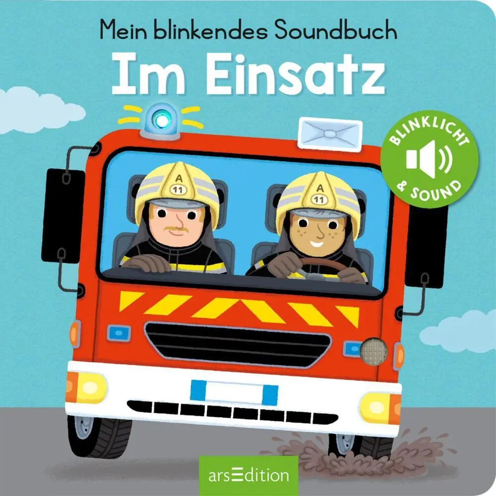Bild: 9783845838502 | Mein blinkendes Soundbuch - Im Einsatz | Sound mit 1 LED | Caillou