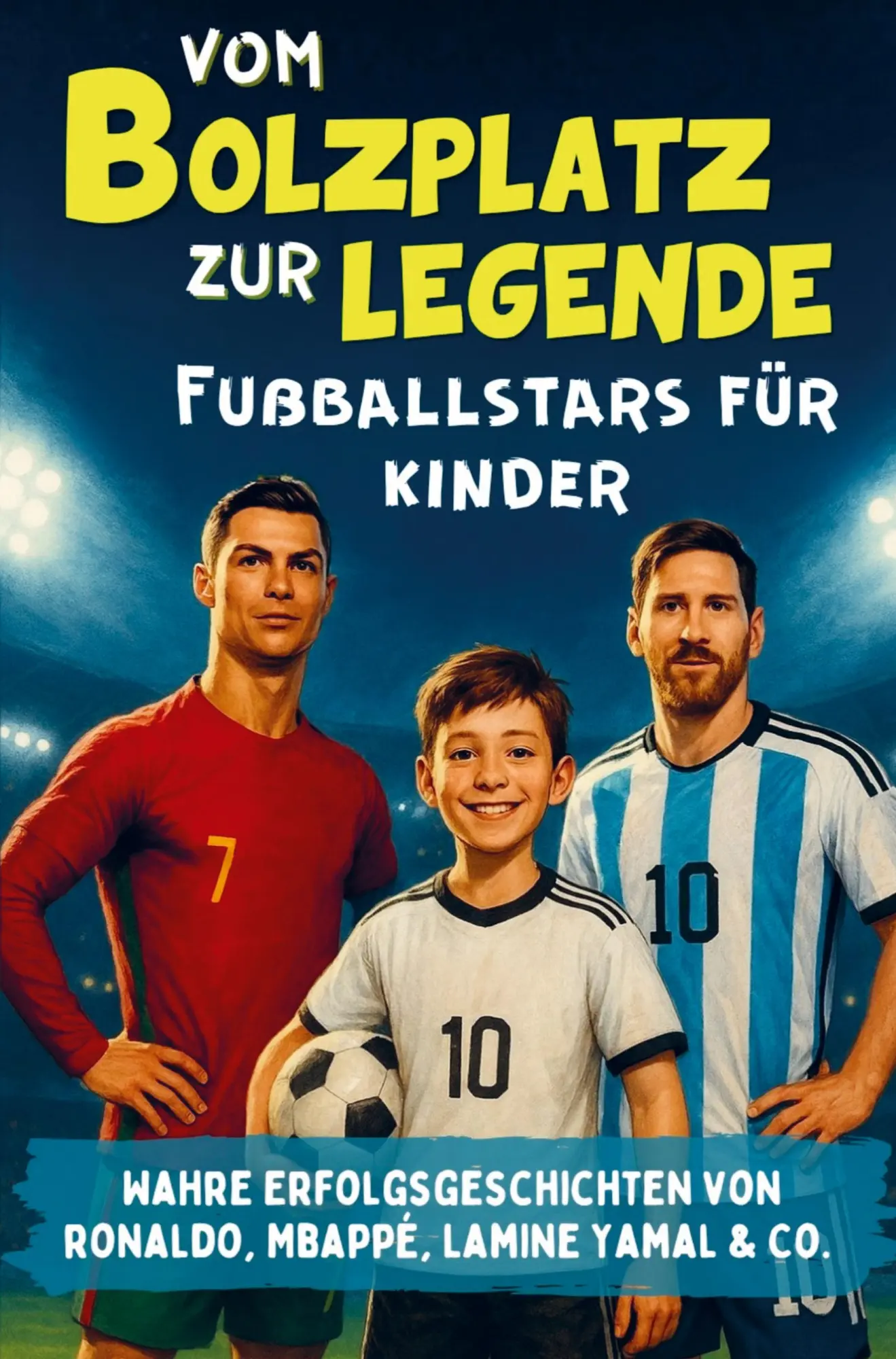 Cover: 9789403838502 | Vom Bolzplatz zur Legende - Fußballstars für Kinder | Jonas Keller