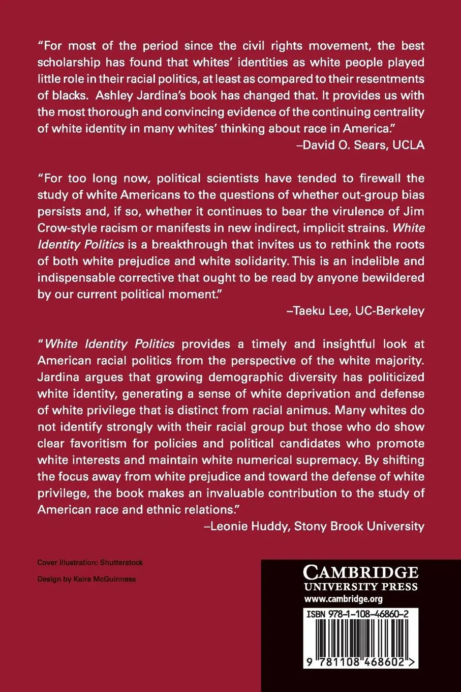 Rückseite: 9781108468602 | White Identity Politics | Ashley Jardina | Taschenbuch | Englisch