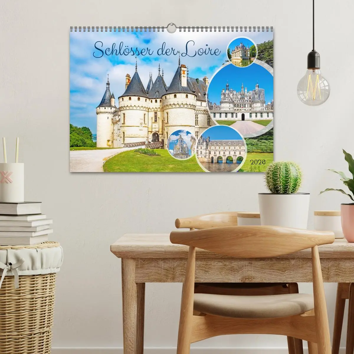 Bild: 9783457508602 | Schlösser der Loire (Wandkalender 2026 DIN A3 quer), CALVENDO...