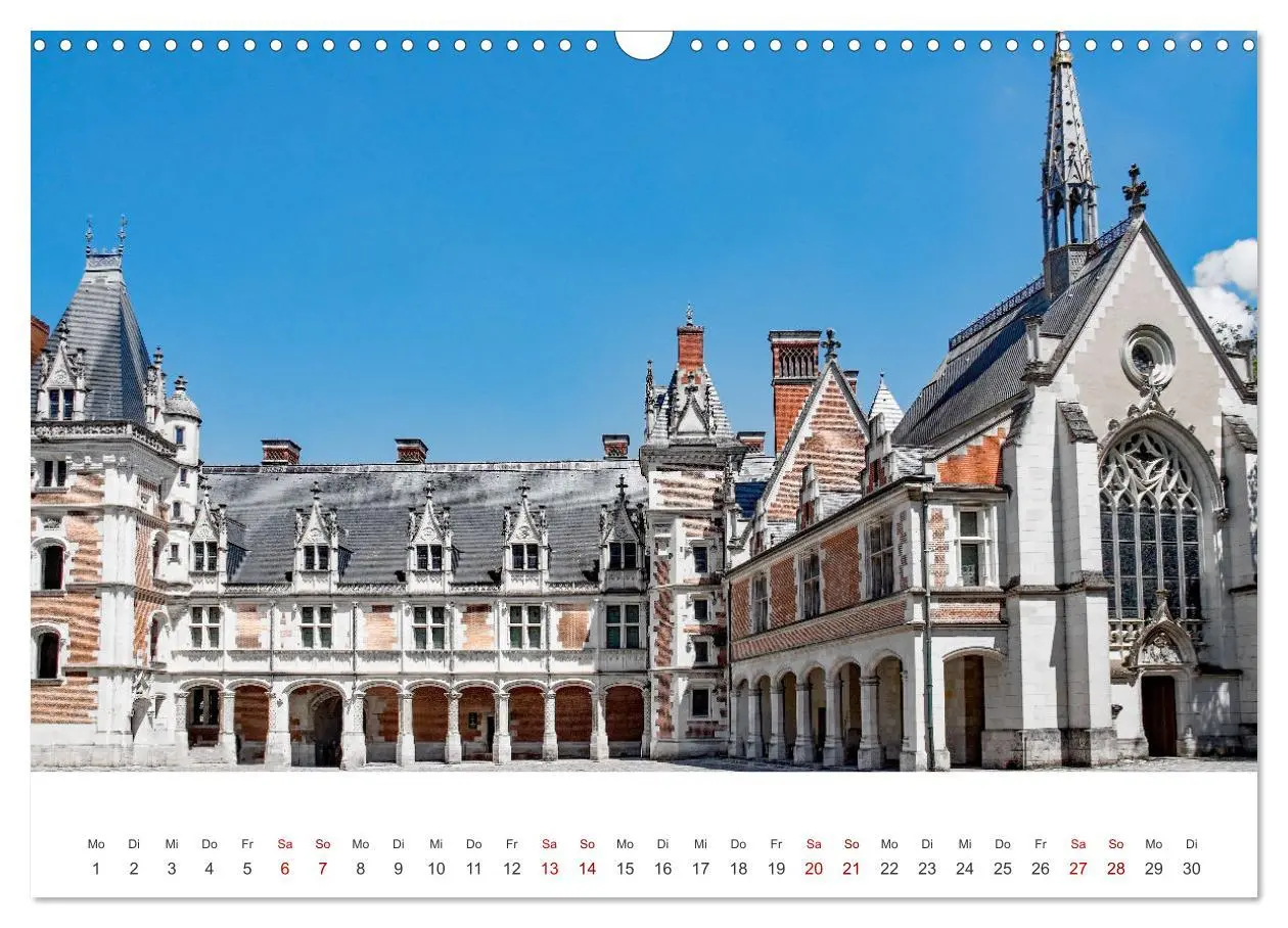 Bild: 9783457508602 | Schlösser der Loire (Wandkalender 2026 DIN A3 quer), CALVENDO...