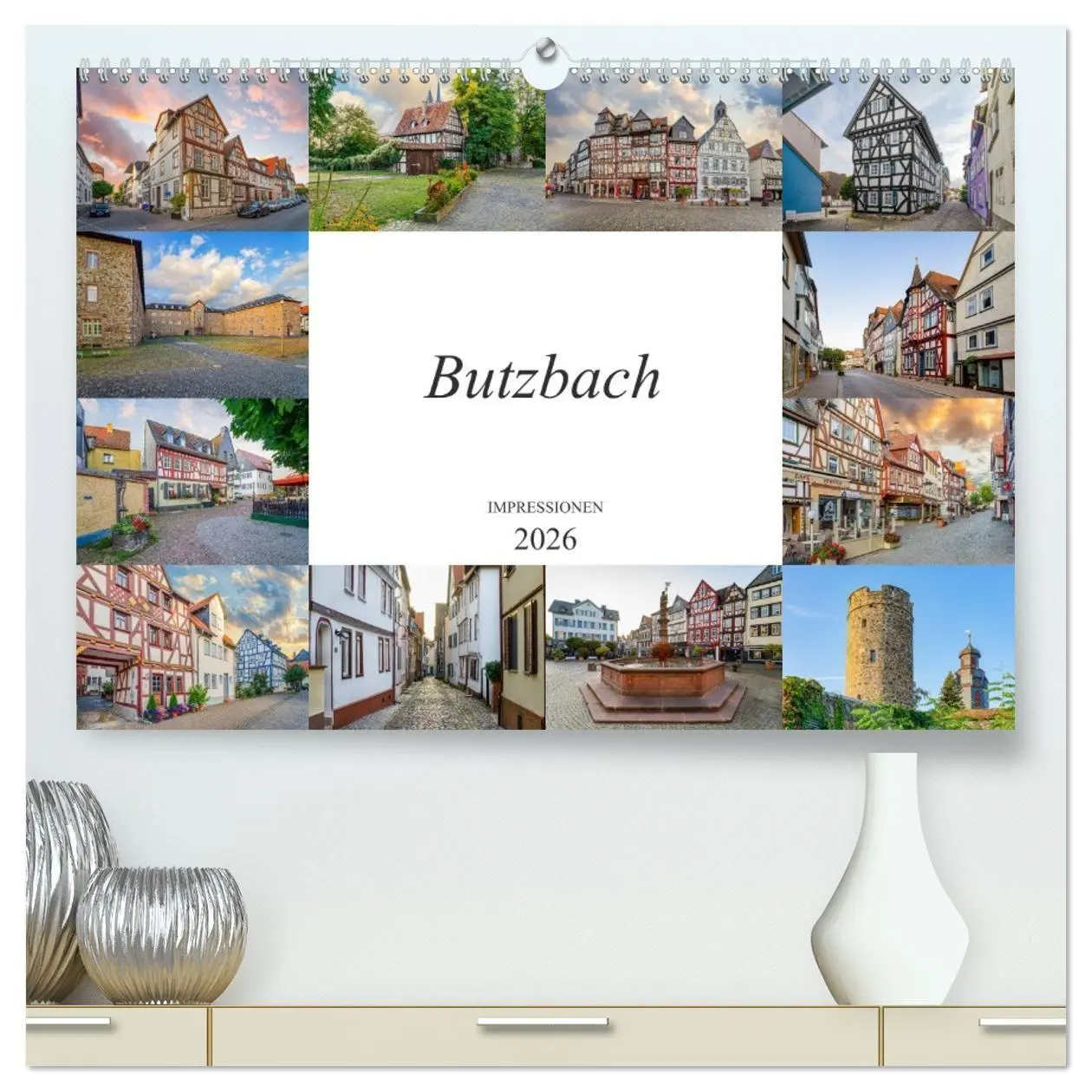 Cover: 9783457678602 | Butzbach Impressionen (hochwertiger Premium Wandkalender 2026 DIN...