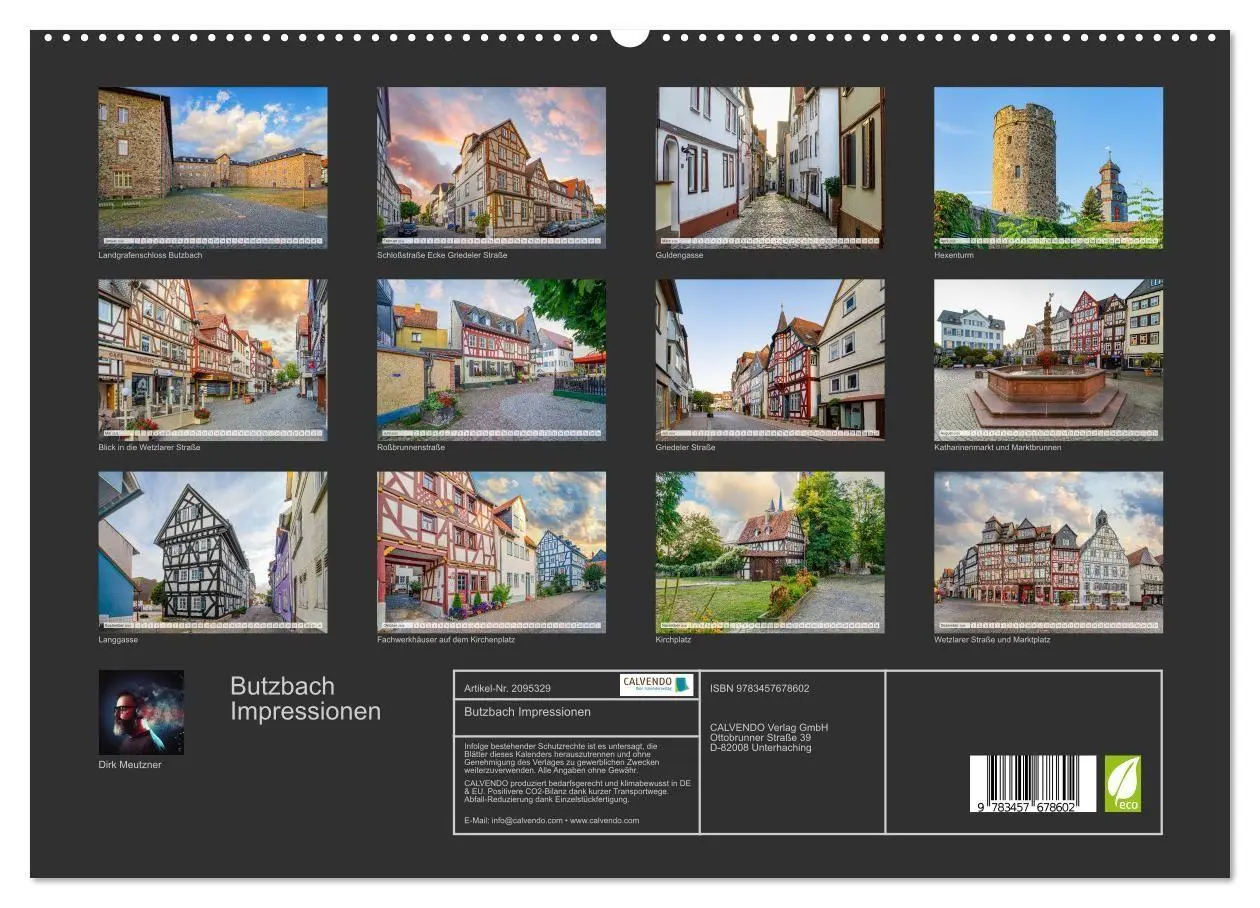 Bild: 9783457678602 | Butzbach Impressionen (hochwertiger Premium Wandkalender 2026 DIN...