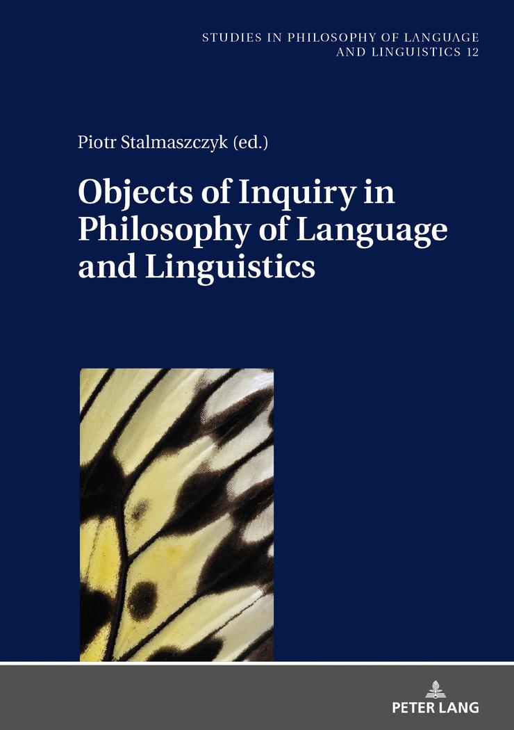 Cover: 9783631748602 | Objects of Inquiry in Philosophy of Language and Linguistics | Buch