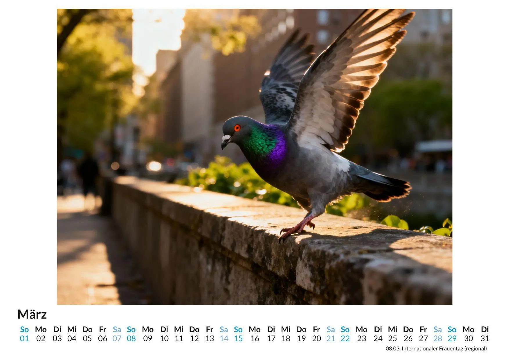 Bild: 9783695348602 | Majestätische Tauben | Charlotte Maier | Kalender | Deutsch | 2026