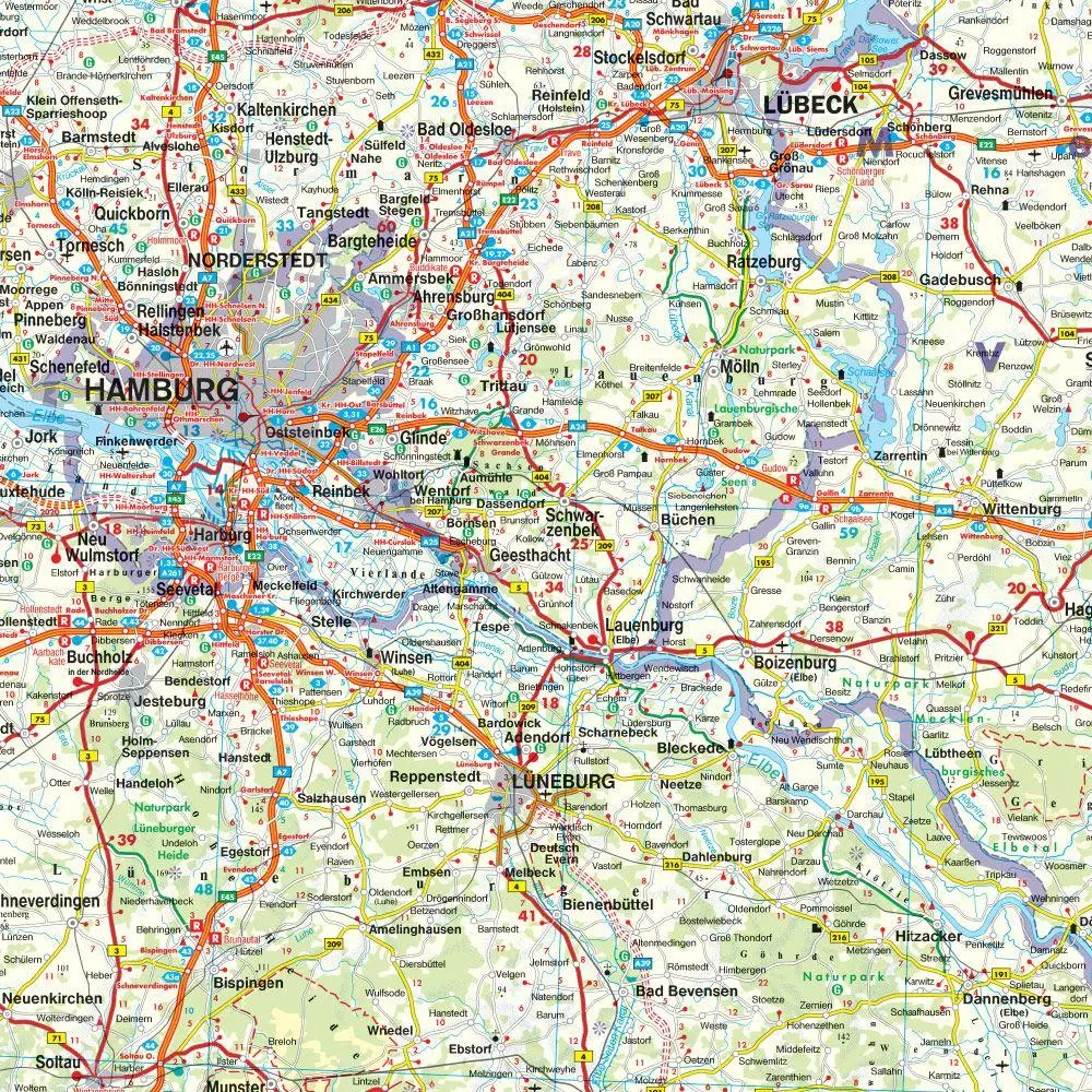 Bild: 9783850848602 | Deutschland Nord, Autokarte 1:500.000 | (Land-)Karte | Deutsch | 2019