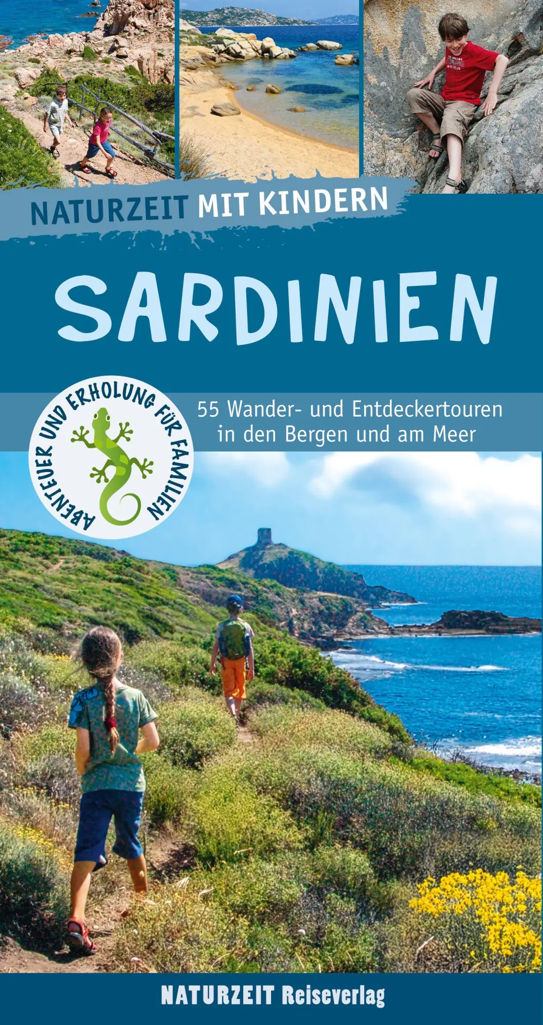 Cover: 9783944378602 | Naturzeit mit Kindern: Sardinien | Stefanie Holtkamp | Taschenbuch