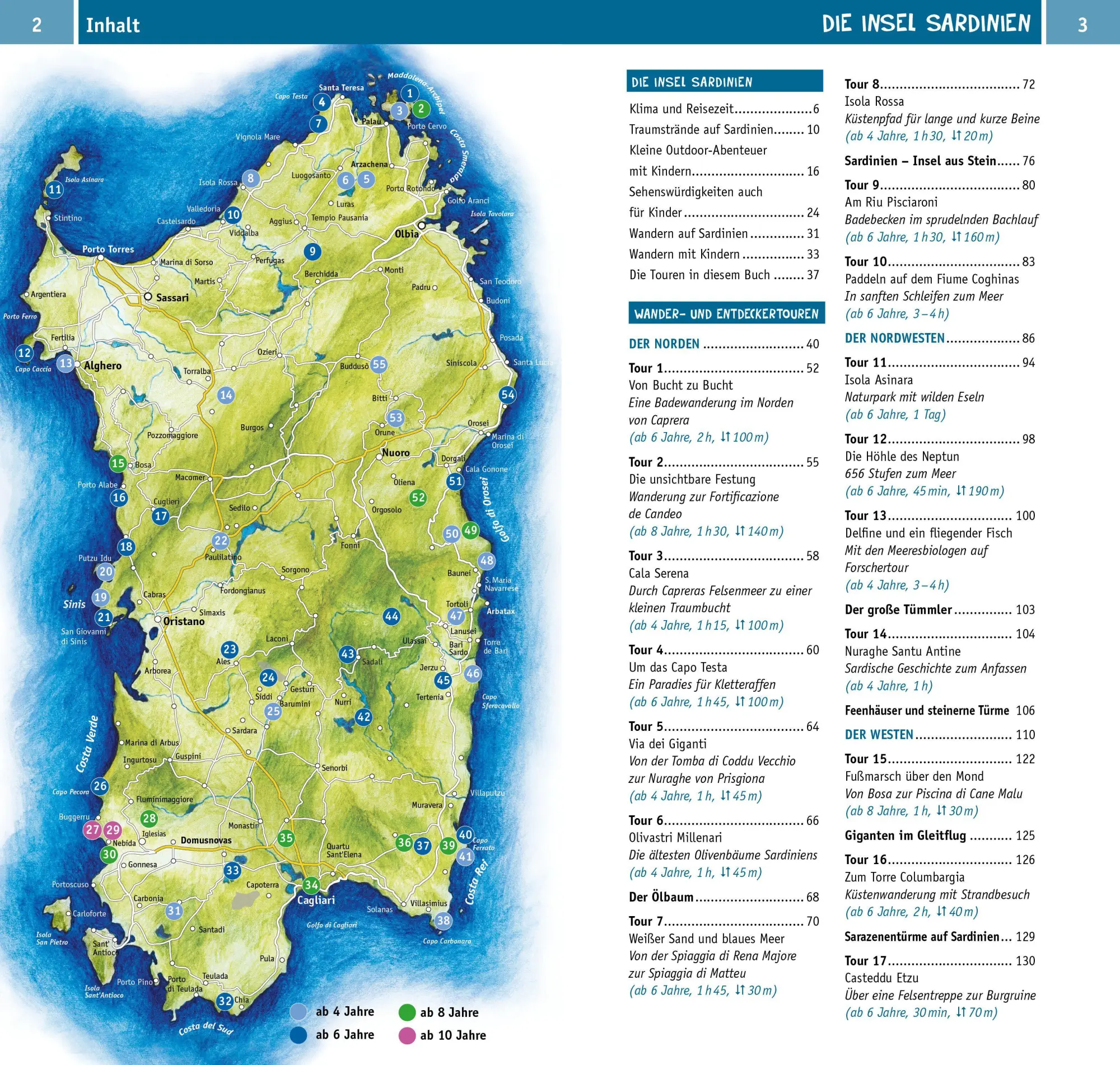 Bild: 9783944378602 | Naturzeit mit Kindern: Sardinien | Stefanie Holtkamp | Taschenbuch