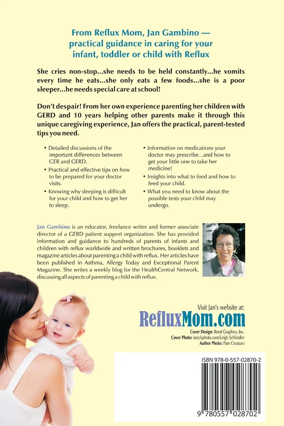 Rückseite: 9780557028702 | Reflux 101 | A Parent's Guide to Gastroesophageal Reflux | Gambino
