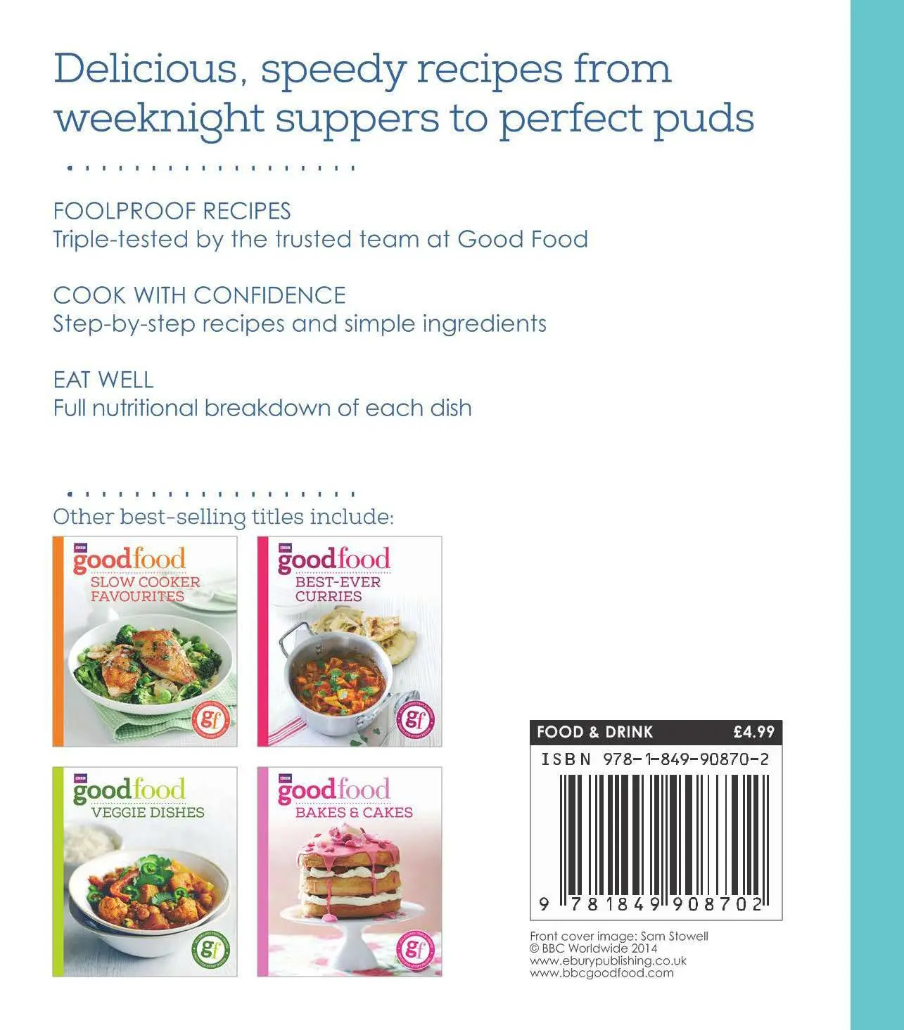 Rückseite: 9781849908702 | Good Food: 30-minute suppers | Good Food Guides | Taschenbuch | 2014