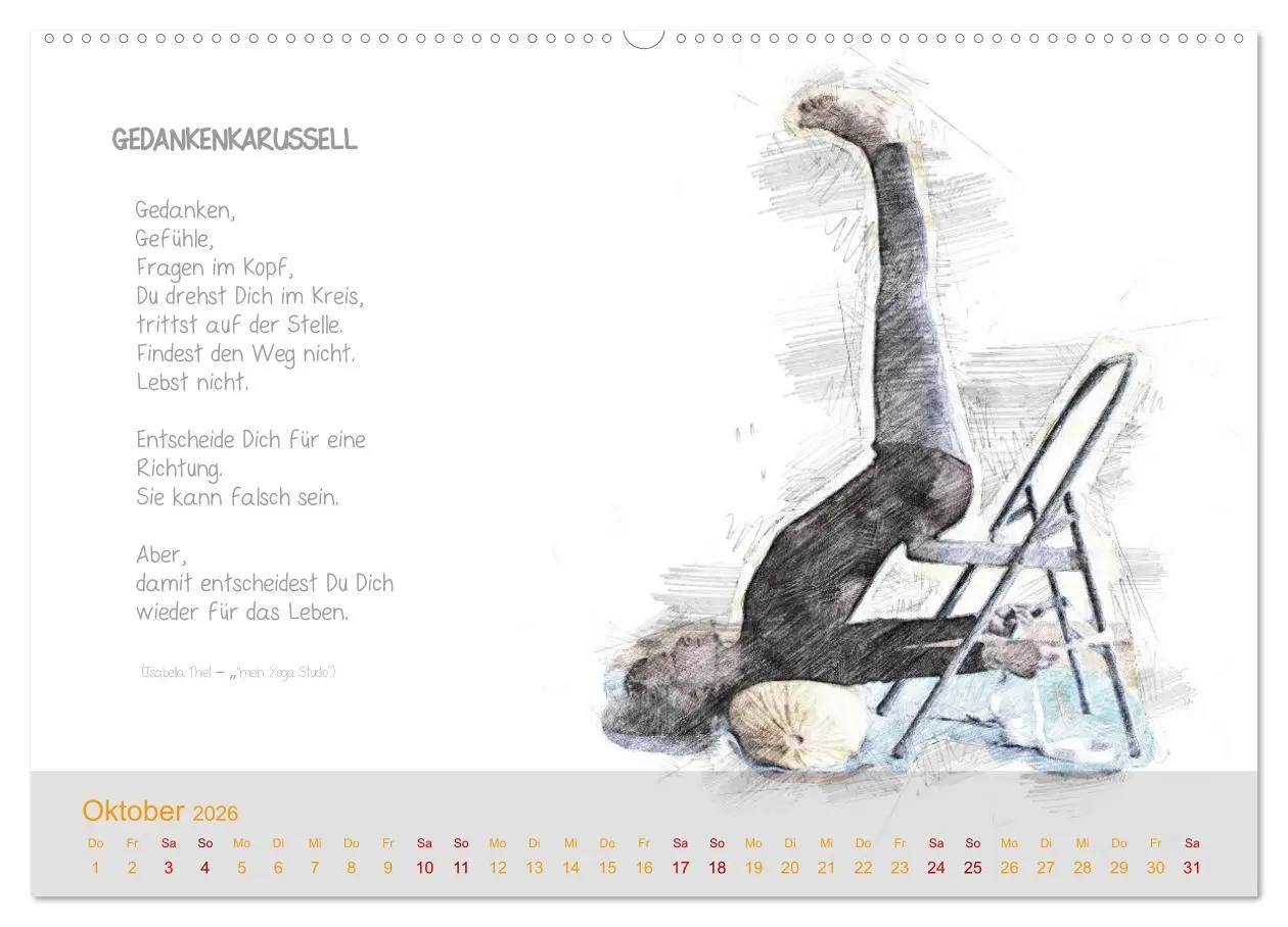 Bild: 9783457738702 | YOGA Inspirationen mit Texten zum Nachdenken (hochwertiger Premium...