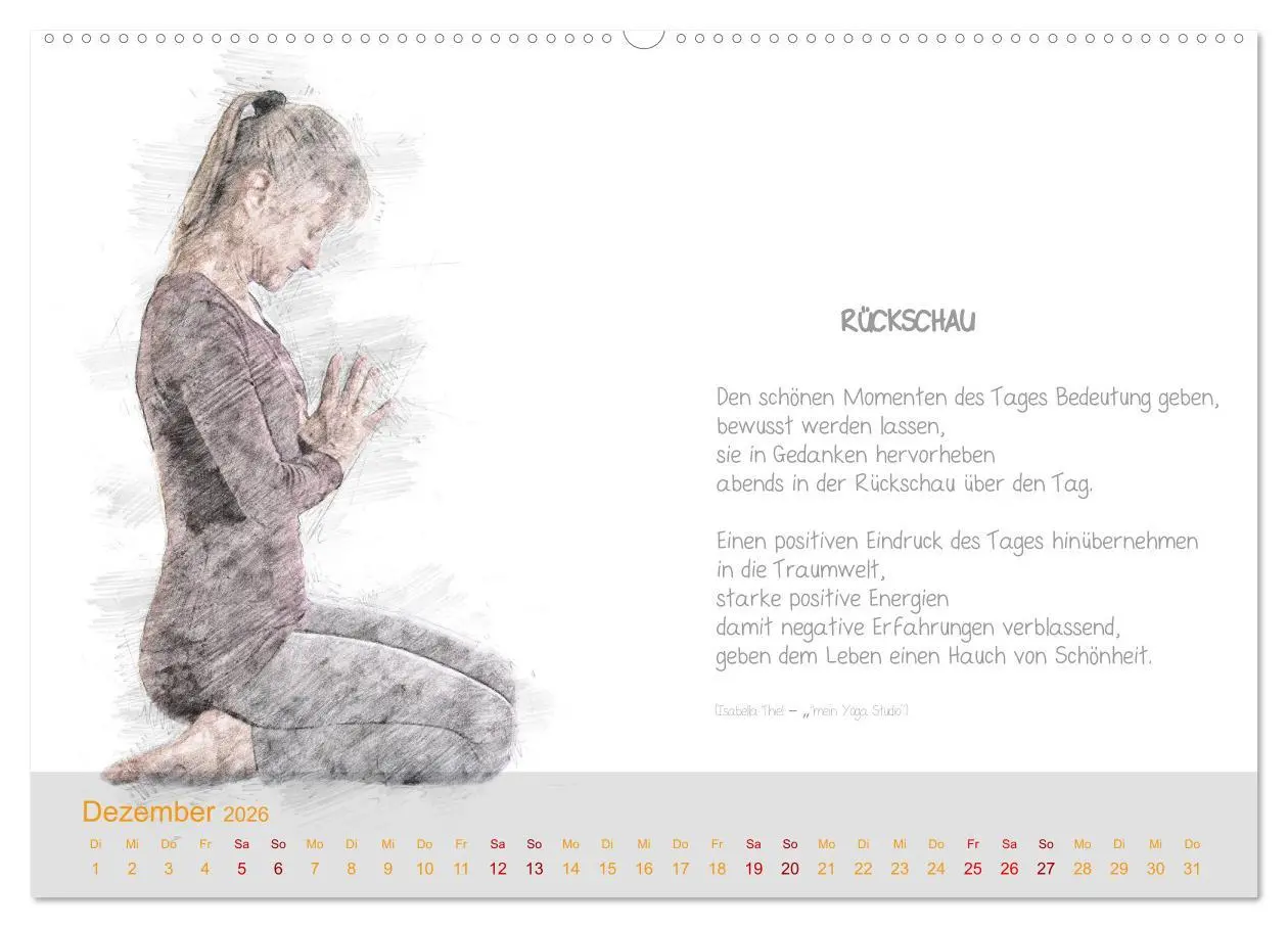 Bild: 9783457738702 | YOGA Inspirationen mit Texten zum Nachdenken (hochwertiger Premium...
