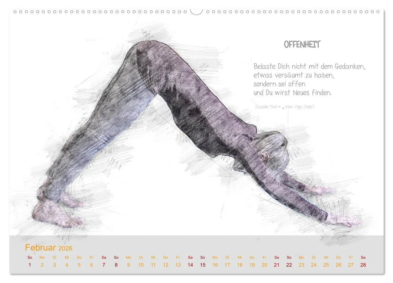Bild: 9783457738702 | YOGA Inspirationen mit Texten zum Nachdenken (hochwertiger Premium...