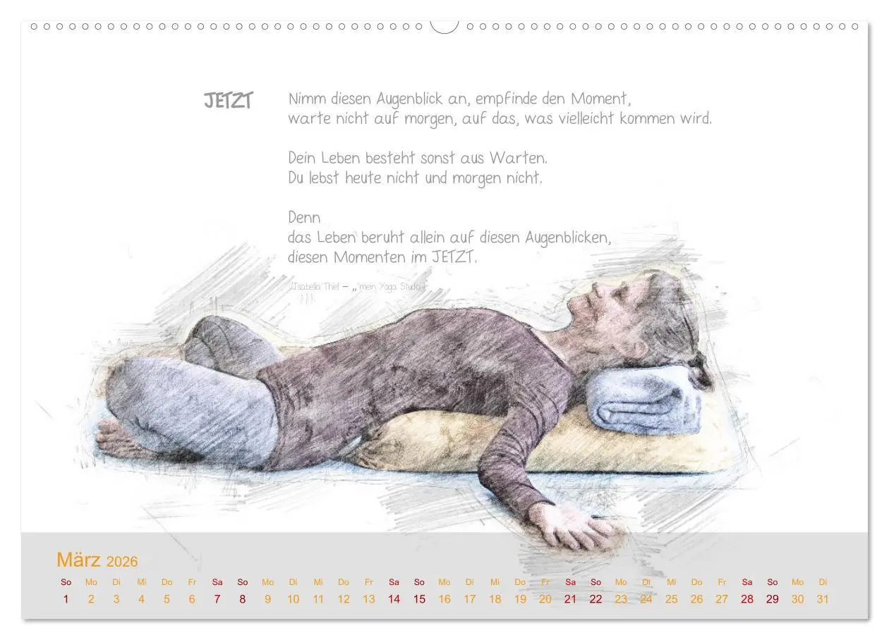 Bild: 9783457738702 | YOGA Inspirationen mit Texten zum Nachdenken (hochwertiger Premium...