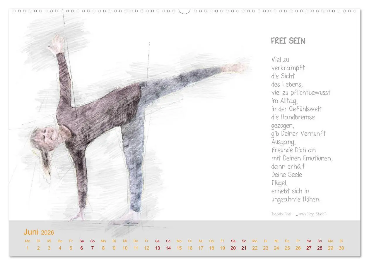 Bild: 9783457738702 | YOGA Inspirationen mit Texten zum Nachdenken (hochwertiger Premium...