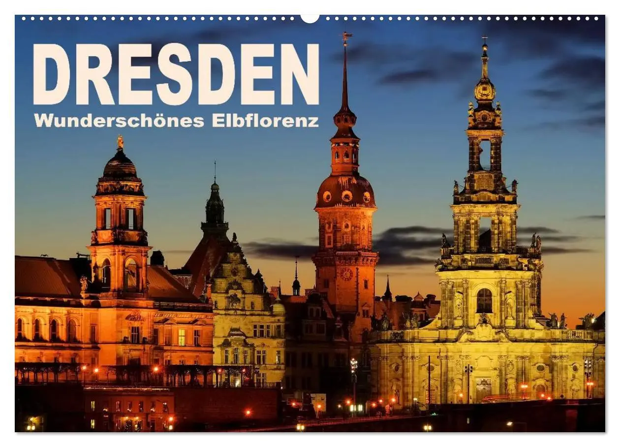Cover: 9783516068702 | Dresden - Wunderschönes Elbflorenz (Wandkalender 2026 DIN A2 quer),...