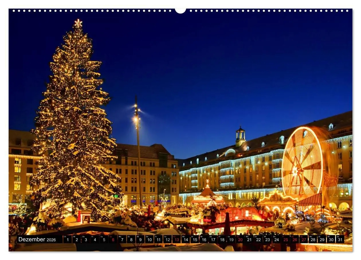 Bild: 9783516068702 | Dresden - Wunderschönes Elbflorenz (Wandkalender 2026 DIN A2 quer),...