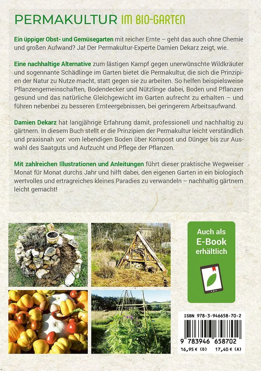 Bild: 9783946658702 | Permakultur im Bio-Garten | Damien Dekarz | Taschenbuch | 192 S.