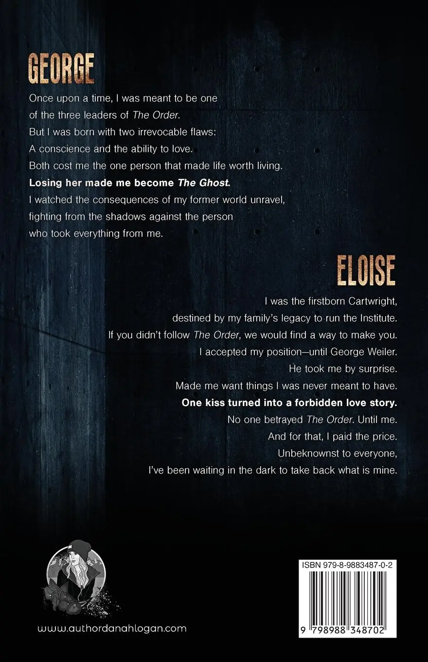 Rückseite: 9798988348702 | The Ghost | A Dark Forbidden Second Chance Romantic Suspense Novella