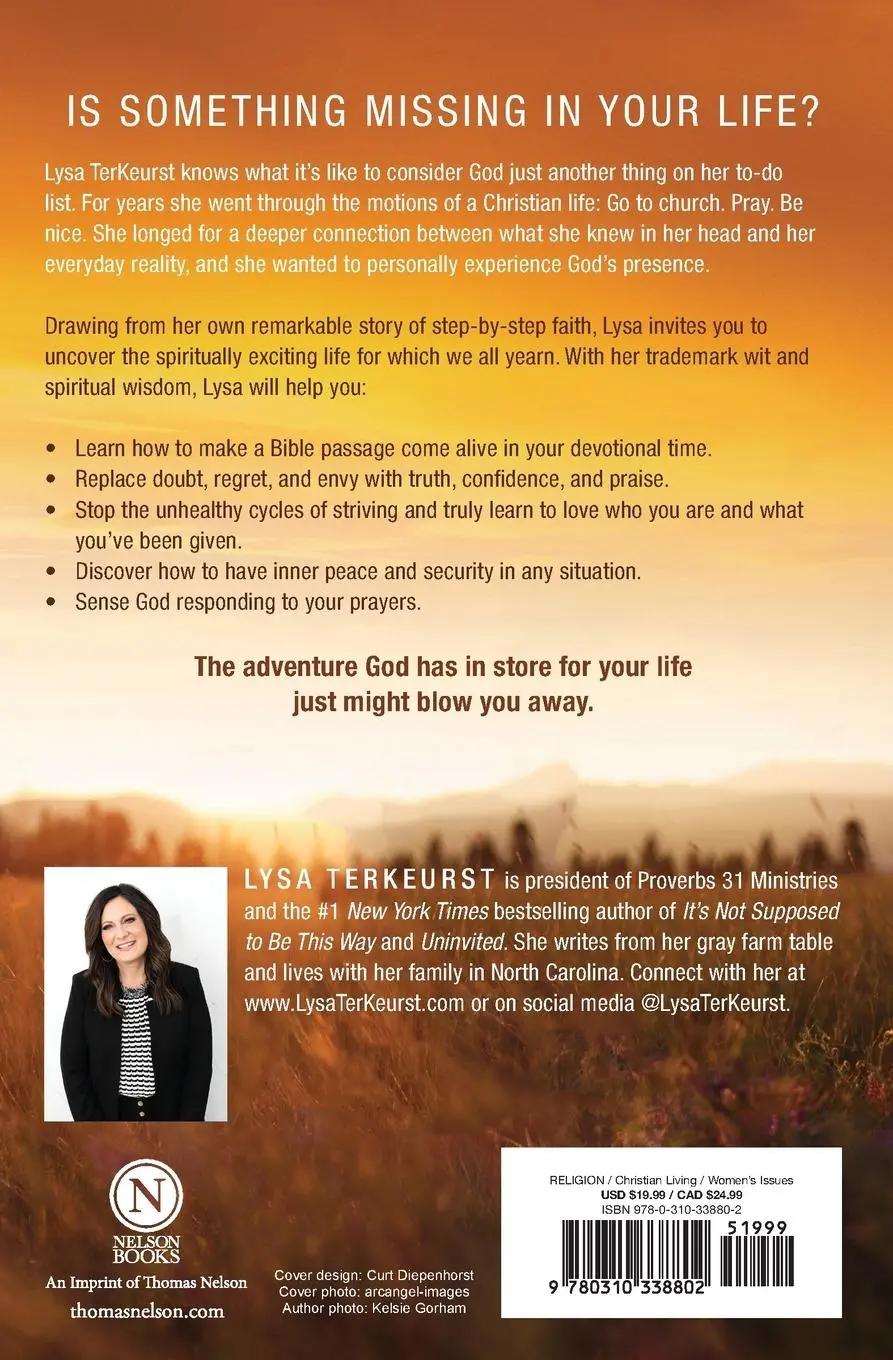 Rückseite: 9780310338802 | Becoming More Than a Good Bible Study Girl | Lysa Terkeurst | Buch
