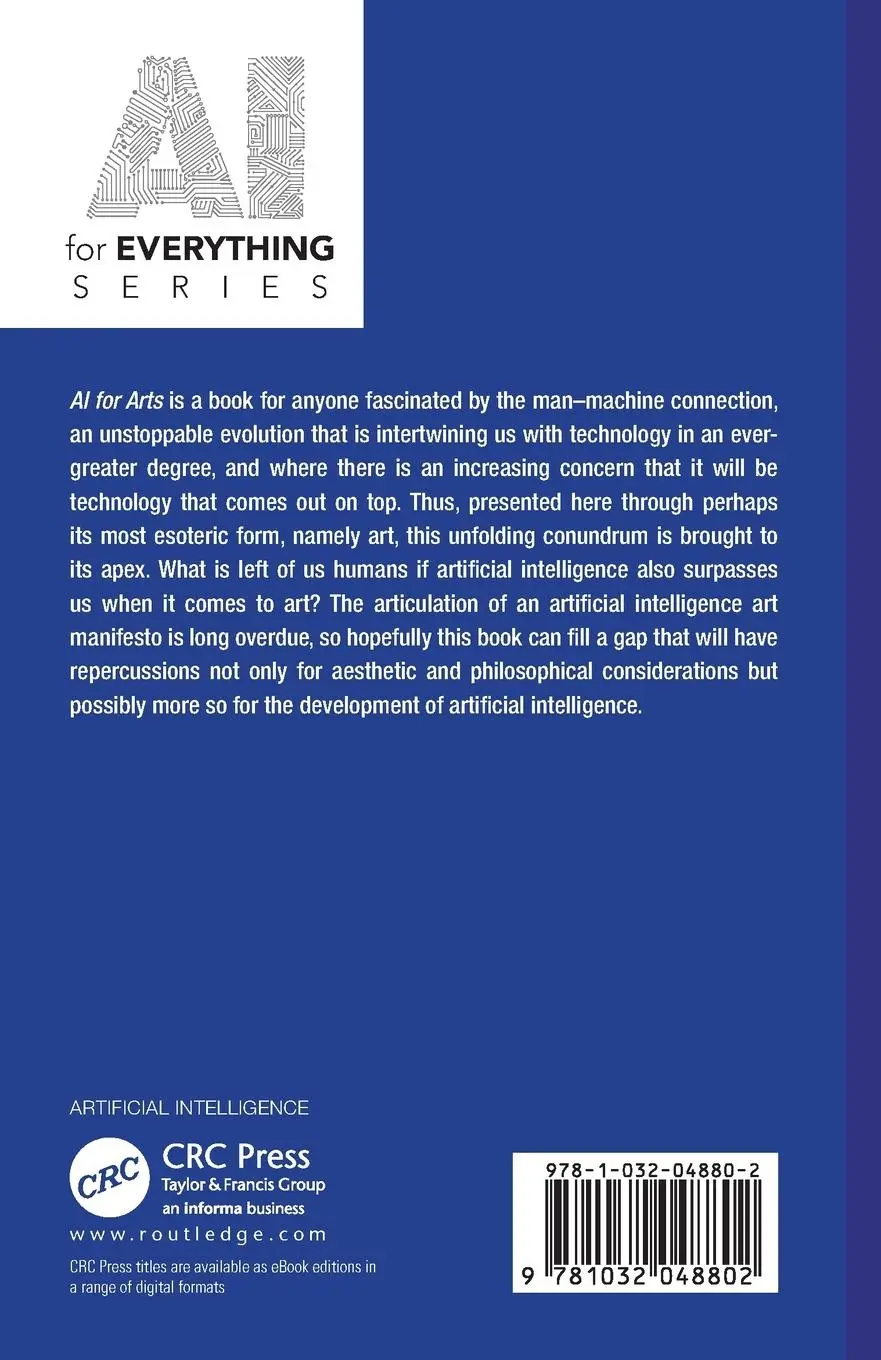 Rückseite: 9781032048802 | AI for Arts | Niklas Hageback (u. a.) | Taschenbuch | Englisch | 2021