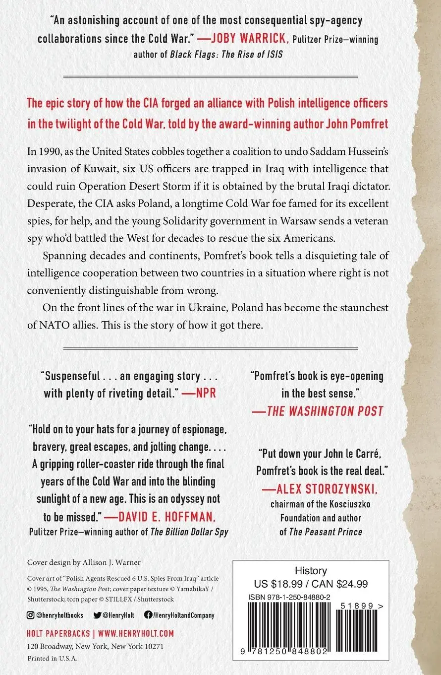Rückseite: 9781250848802 | From Warsaw with Love | John Pomfret | Taschenbuch | Englisch | 2022