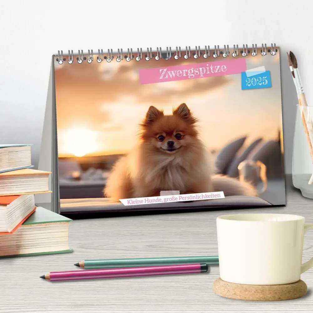 Bild: 9783383858802 | Zwergspitze - kleine Hunde, große Persönlichkeiten (Tischkalender...