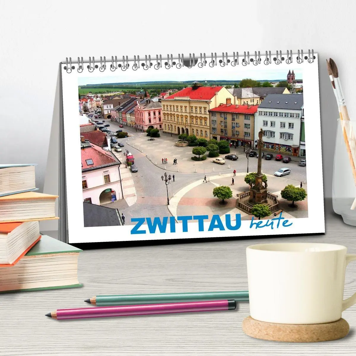 Bild: 9783516678802 | Zwittau heute (Tischkalender 2026 DIN A5 quer), CALVENDO...