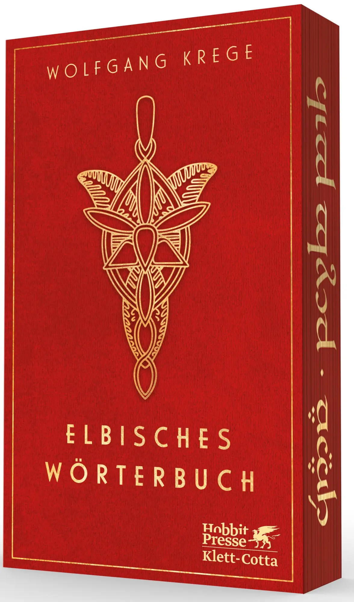 Cover: 9783608988802 | Elbisches Wörterbuch | Mit wunderschön gestaltetem Farbschnitt | Krege