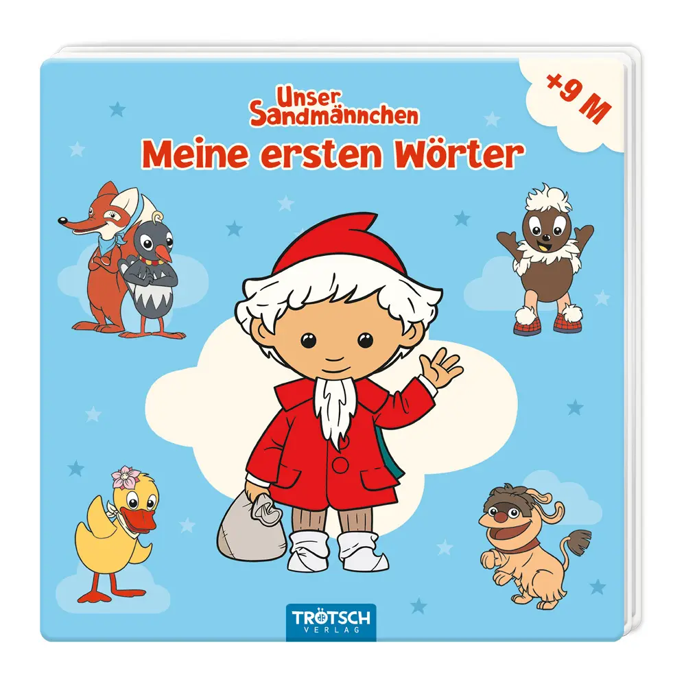 Cover: 9783965528802 | Trötsch Unser Sandmännchen Leporello Meine ersten Wörter | Verlag