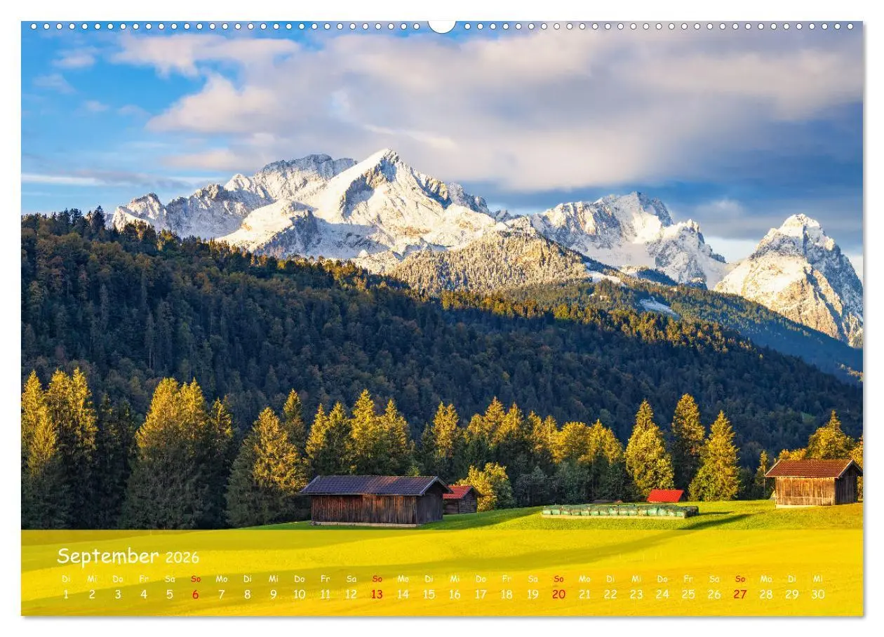 Bild: 9783457578902 | Bergparadies Garmisch - traumhafte Impressionen (Wandkalender 2026...