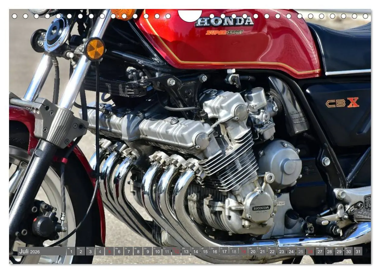 Bild: 9783516048902 | Honda CBX 1000 (Wandkalender 2026 DIN A4 quer), CALVENDO...