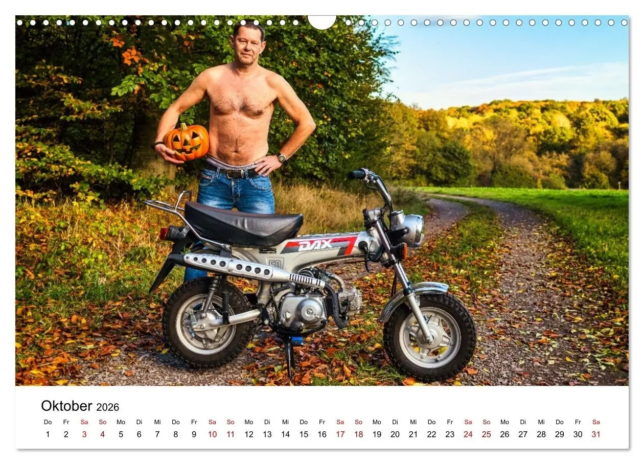 Bild: 9783516598902 | Echte Männer, coole Mopeds (Wandkalender 2026 DIN A3 quer),...