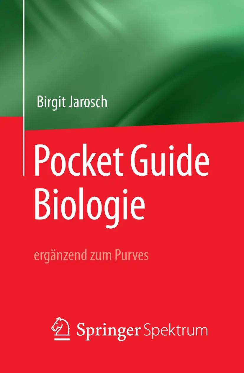 Cover: 9783662578902 | Pocket Guide Biologie - ergänzend zum Purves | Birgit Jarosch | Buch