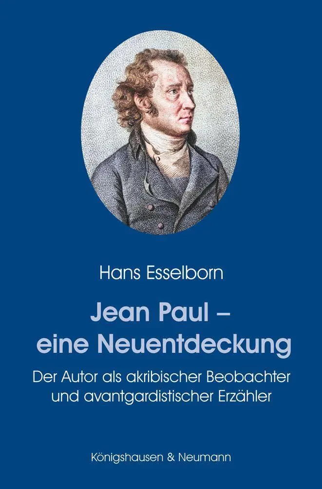 Cover: 9783826088902 | Jean Paul - eine Neuentdeckung | Hans Esselborn | Taschenbuch | 466 S.