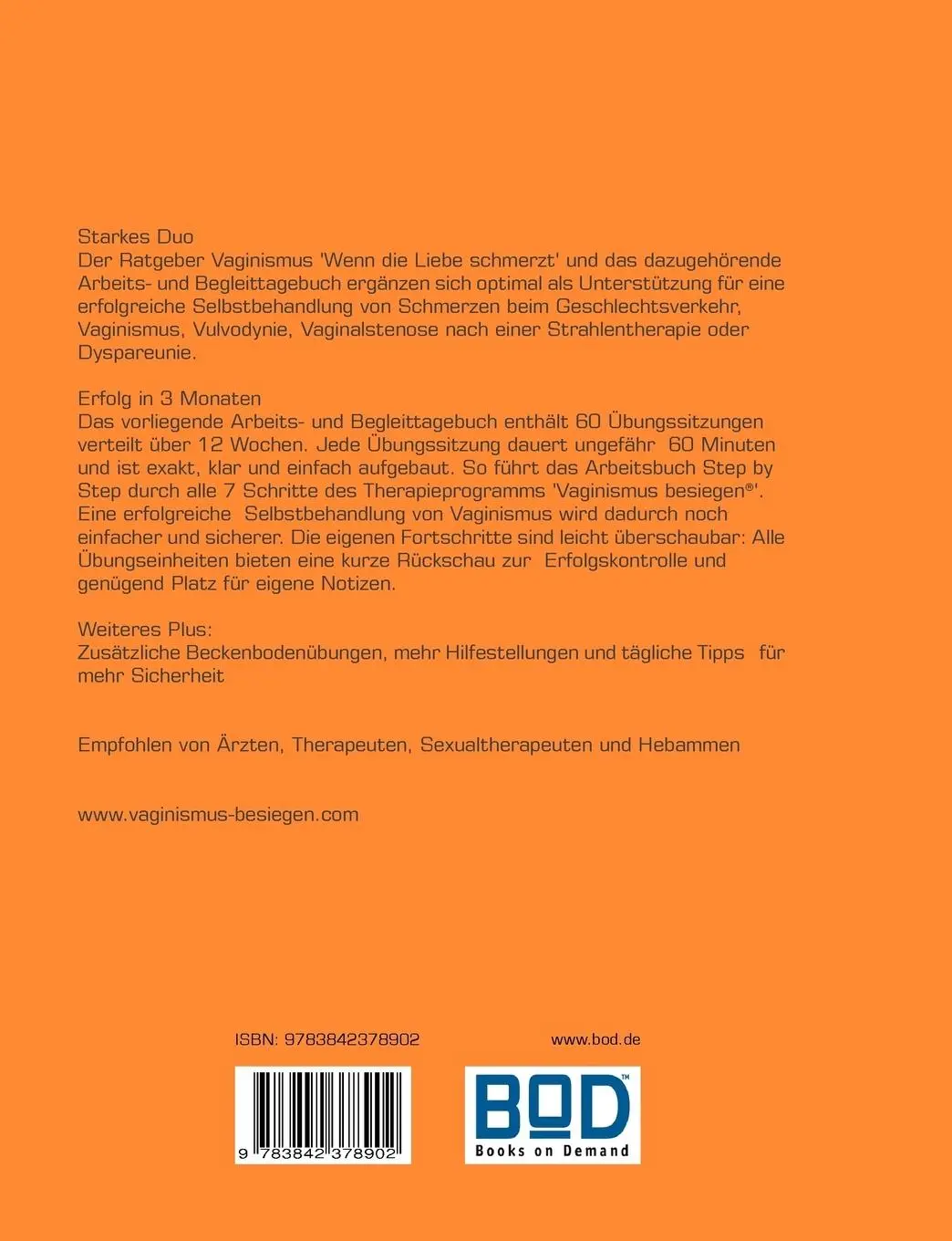 Rückseite: 9783842378902 | Wenn die Liebe schmerzt: Arbeits- und Begleittagebuch | Claudia Amherd