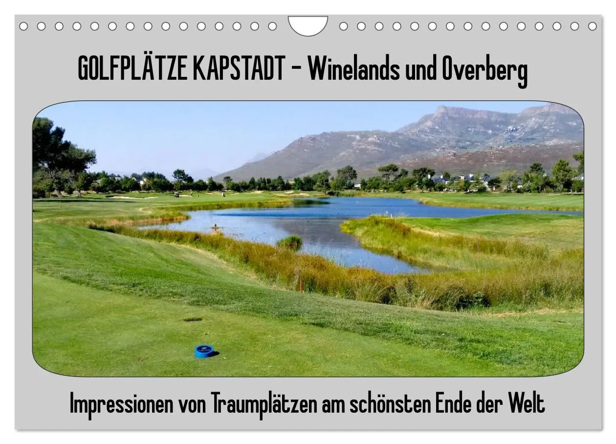 Cover: 9783457919002 | Golfplätze Kapstadt - Cape Winelands und Overberg (Wandkalender...