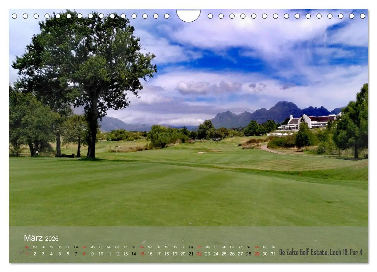 Bild: 9783457919002 | Golfplätze Kapstadt - Cape Winelands und Overberg (Wandkalender...