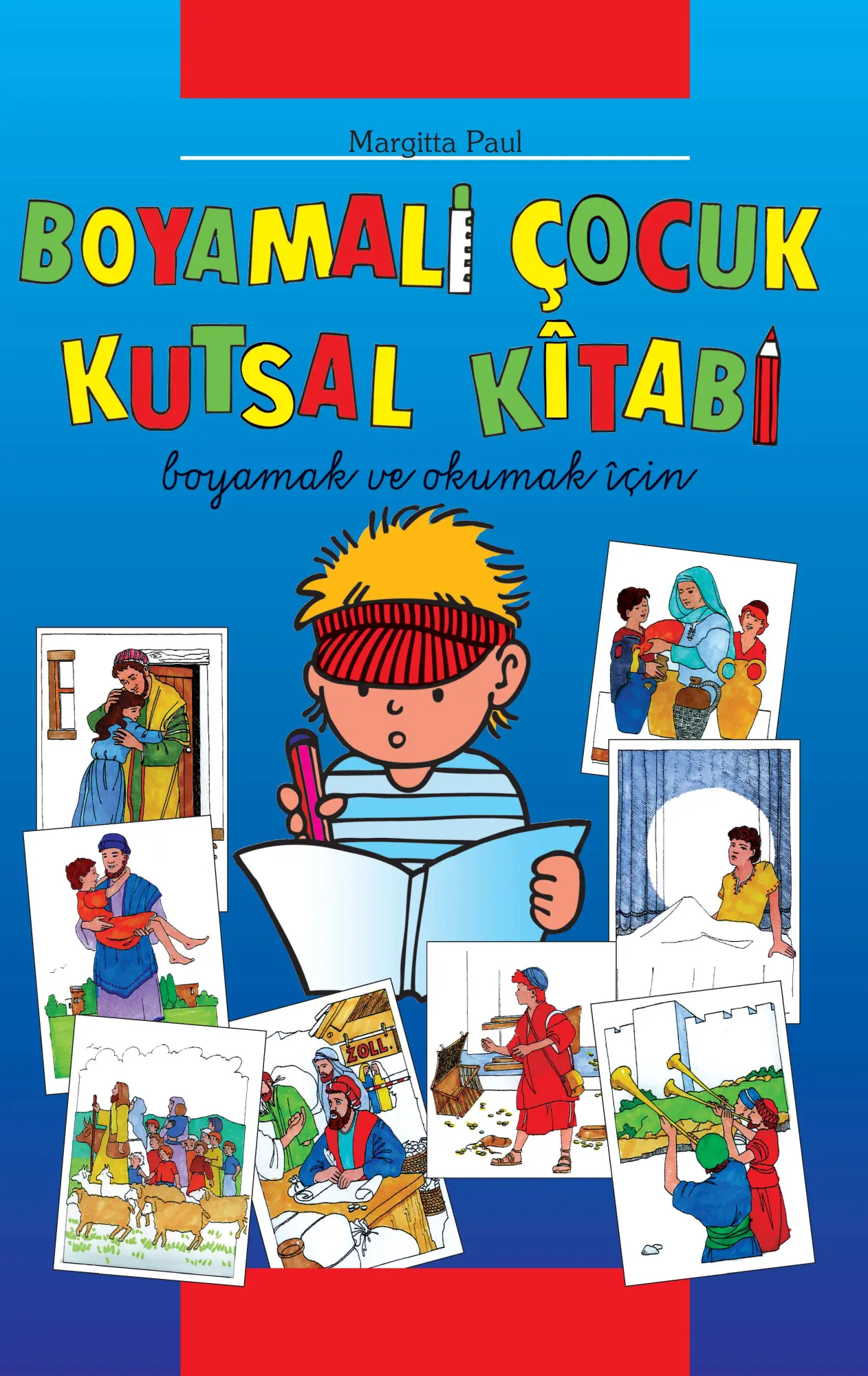 Cover: 9783894369002 | Kinder-Mal-Bibel | Türkisch, Boyamak ve okumak icin - Kinder-Mal-Bibel