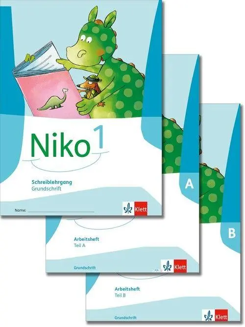 Cover: 9783123109102 | Niko 1. Paket: Arbeitsheft zur Fibel in Grundschrift,...