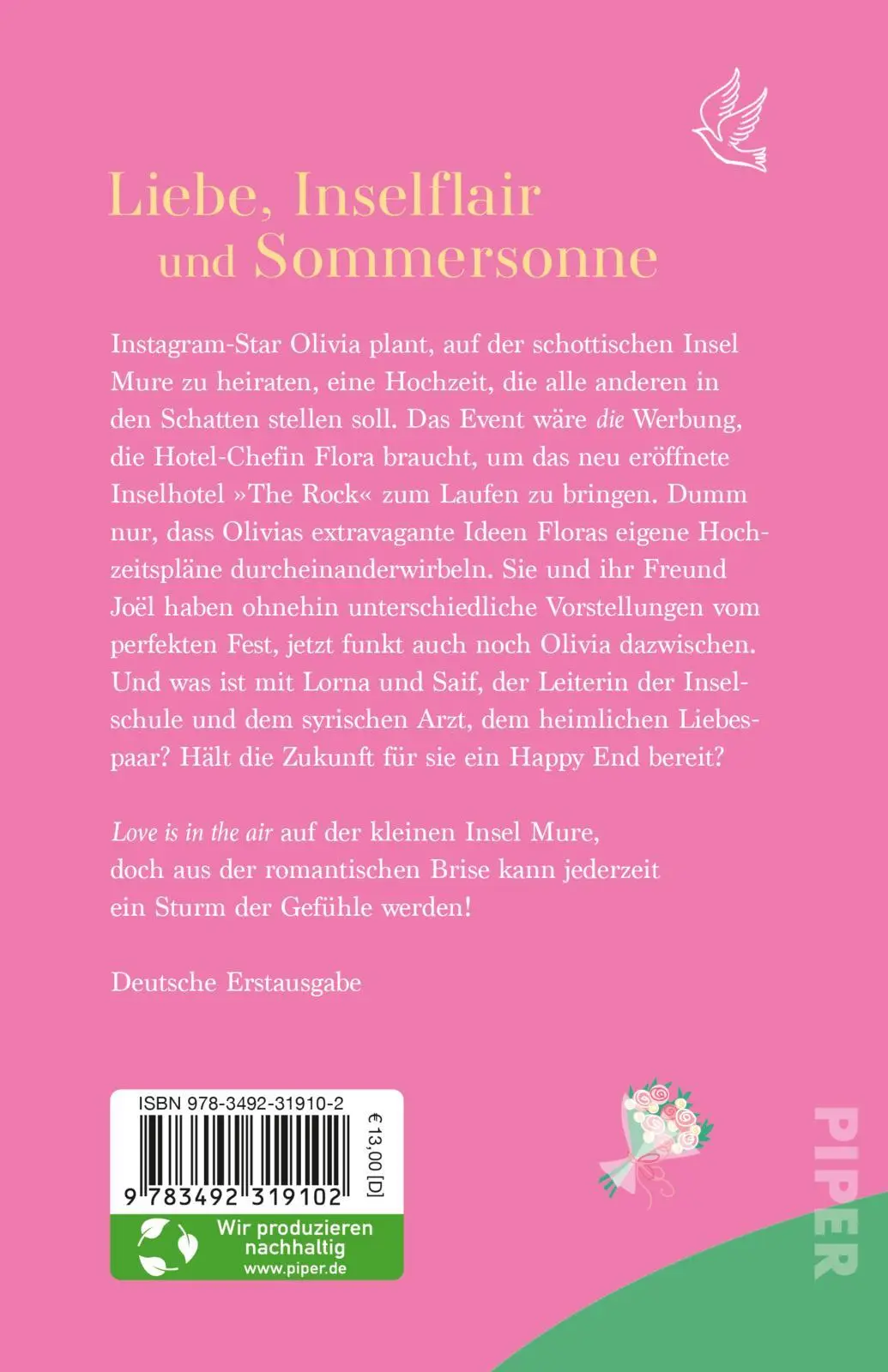 Rückseite: 9783492319102 | Hochzeitsglocken auf der kleinen Insel | Jenny Colgan | Taschenbuch