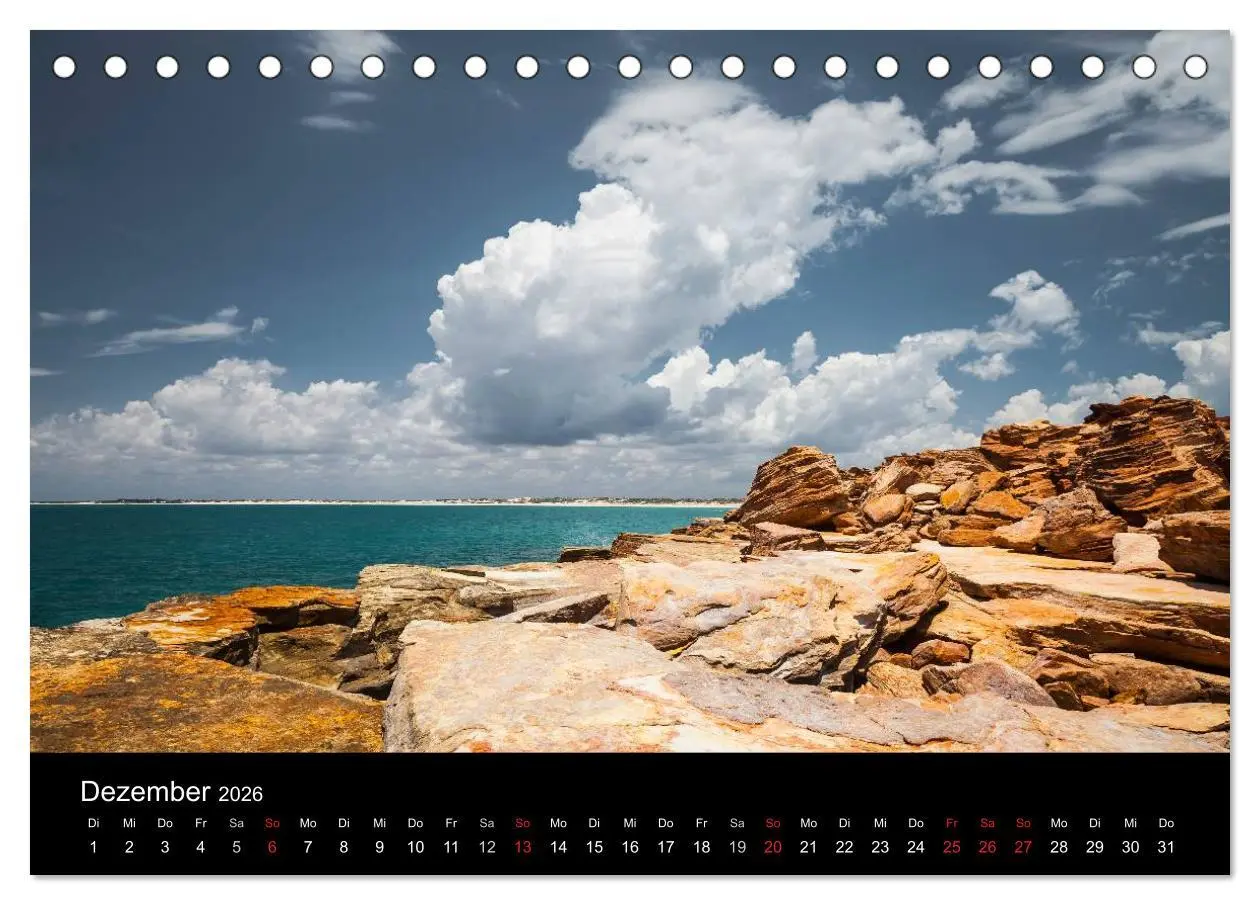 Bild: 9783516169102 | Australien (Tischkalender 2026 DIN A5 quer), CALVENDO Monatskalender