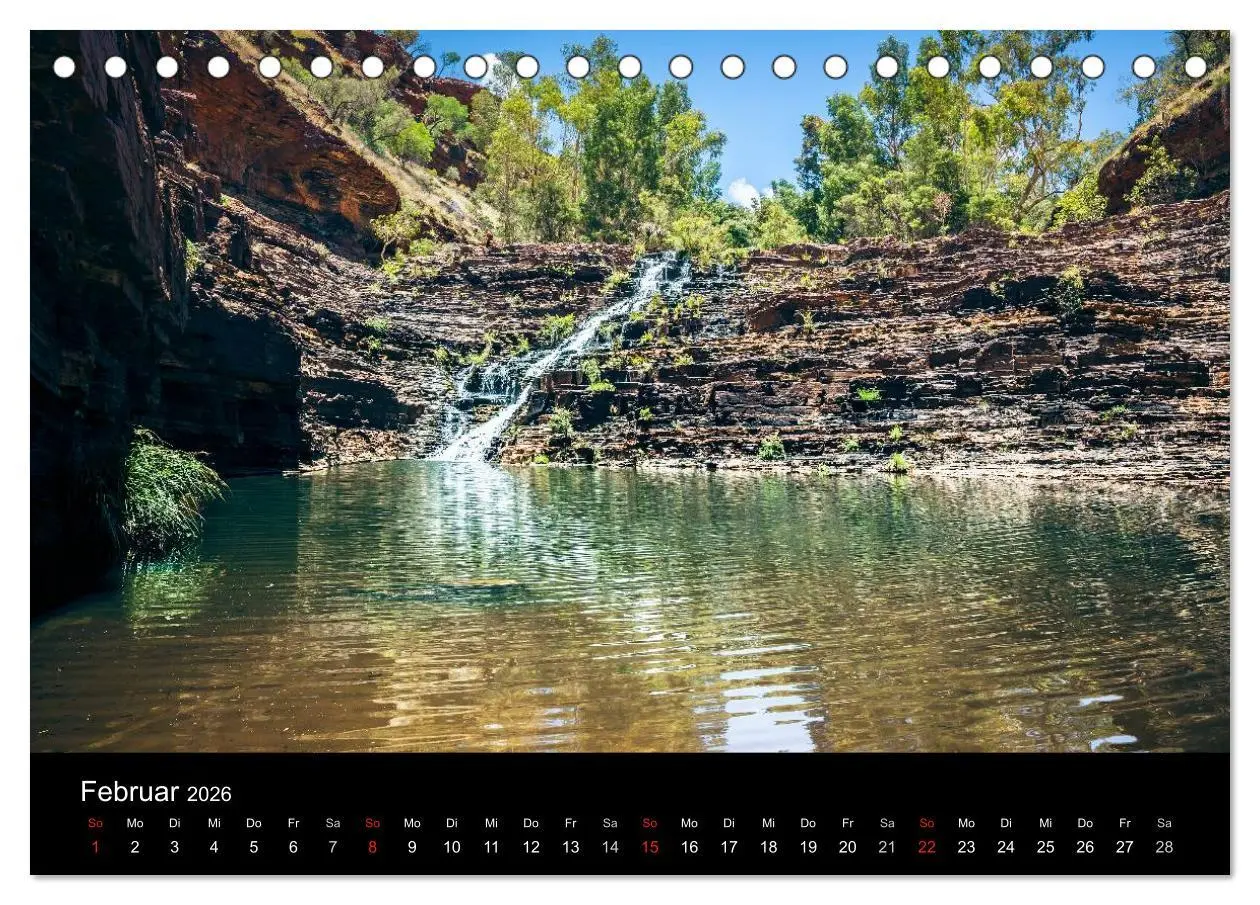 Bild: 9783516169102 | Australien (Tischkalender 2026 DIN A5 quer), CALVENDO Monatskalender