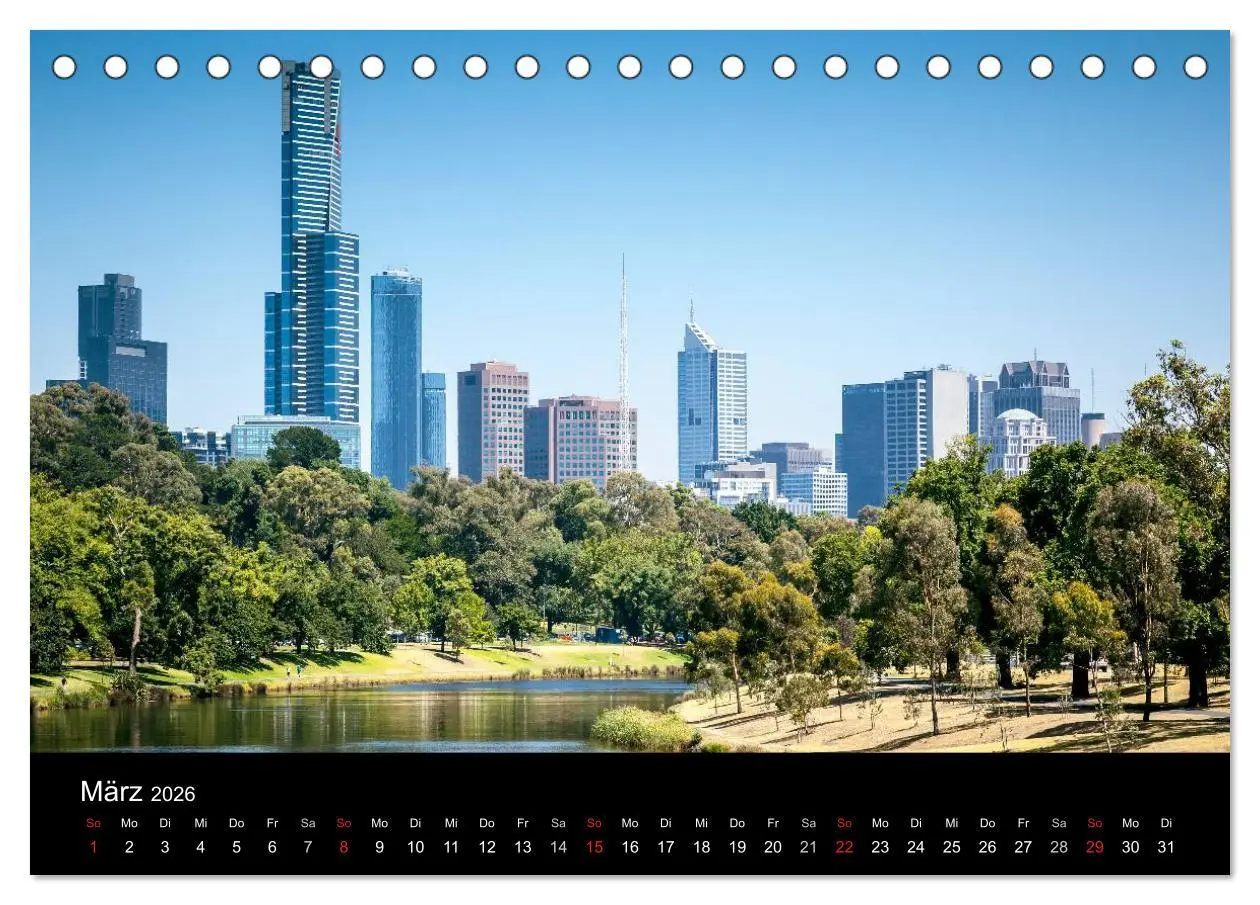 Bild: 9783516169102 | Australien (Tischkalender 2026 DIN A5 quer), CALVENDO Monatskalender