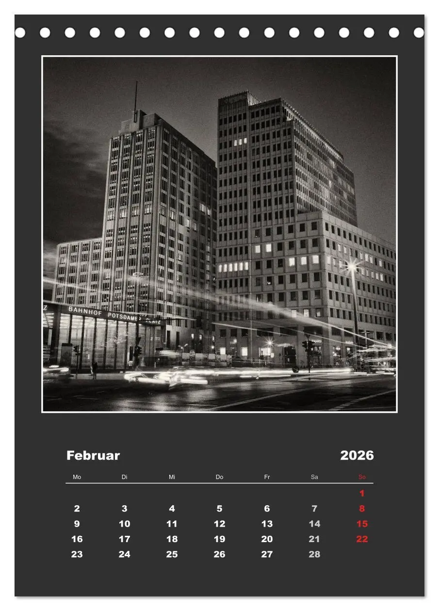 Bild: 9783516479102 | Berlin - Portrait einer Stadt (Tischkalender 2026 DIN A5 hoch),...